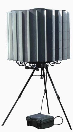 carbon fiber radar structure